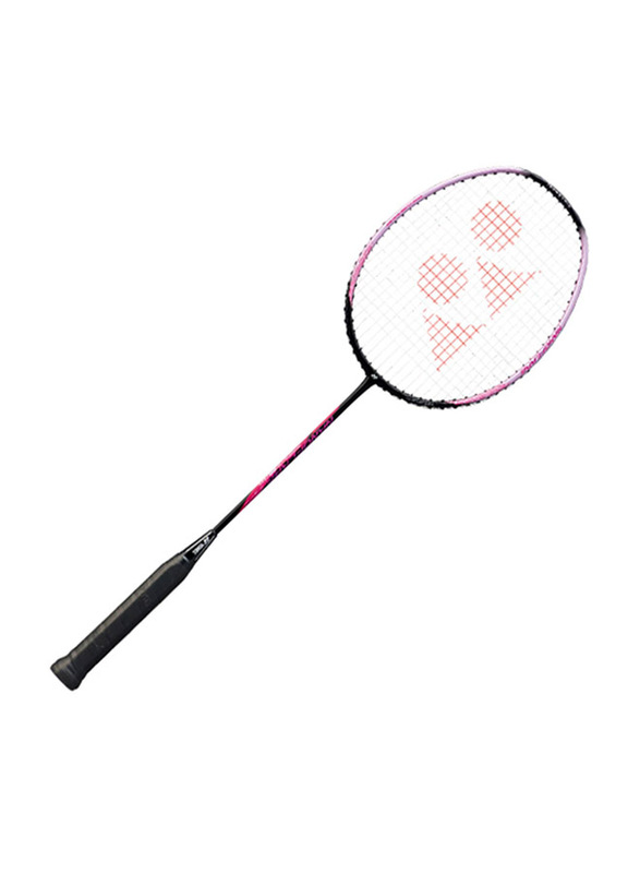 Yonex Nanoflare 001 5UG4 Badminton Rackets, Black/Pink