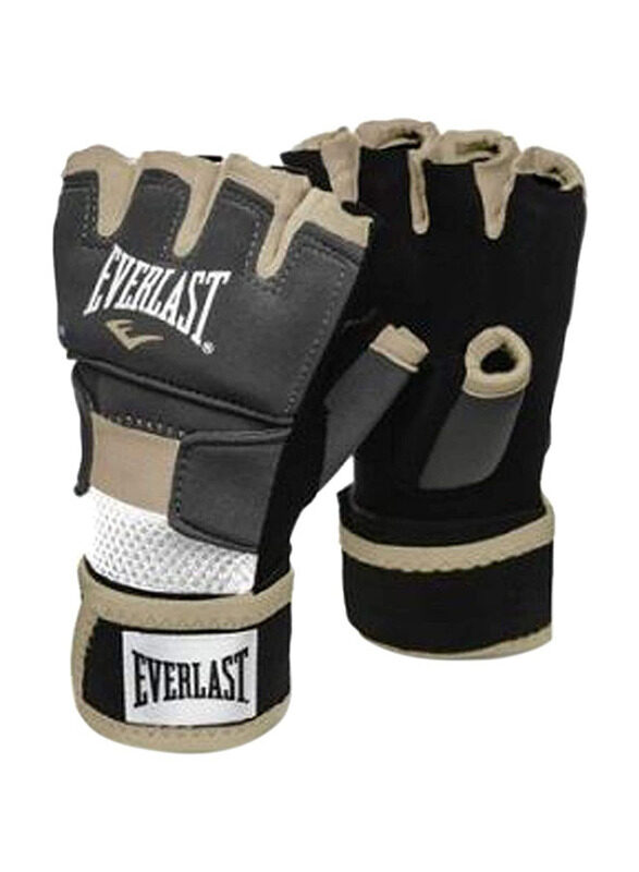 

Everlast Medium/Large Evergel Hand Wrap Gloves, Grey/Gold