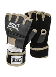 Everlast Medium/Large Evergel Hand Wrap Gloves, Grey/Gold