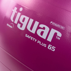 Tiguar Safety Plus Gym Ball, 65cm, Purple