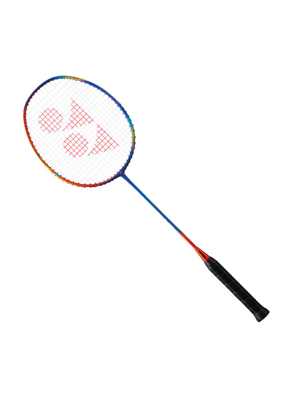 

Yonex Astrox Flash Boost Adult Strung Badminton Racket, Navy/Orange