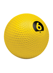 SKLZ Medicine Ball, 6Lb, Yellow