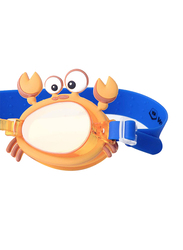 Winmax Little Tunny Kids Swimming Crab Goggles, Orange/Blue