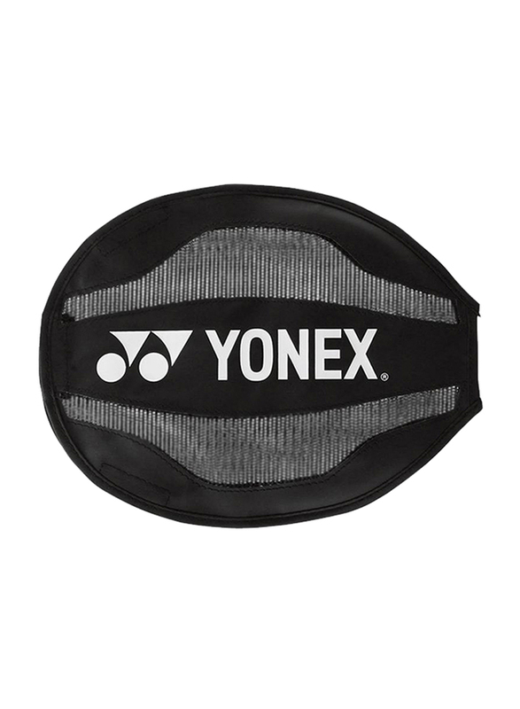 Yonex Isometric Tro Training Adult Strung Badminton Racket, Black