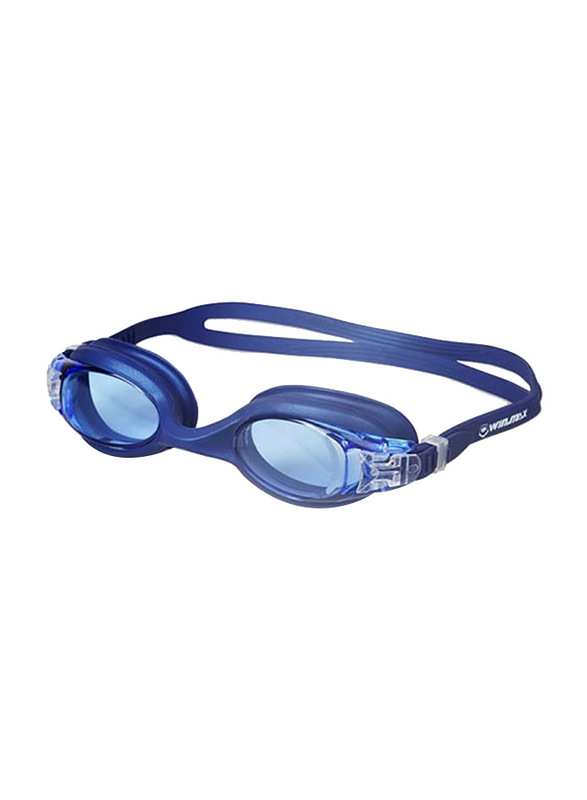 Winmax Crest Swimming Goggles Adult, Navy Blue