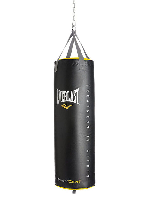 

Everlast 80 Lbs Powercore Nevatear Punching Heavy Bag, Black