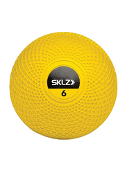 SKLZ Medicine Ball, 6Lb, Yellow