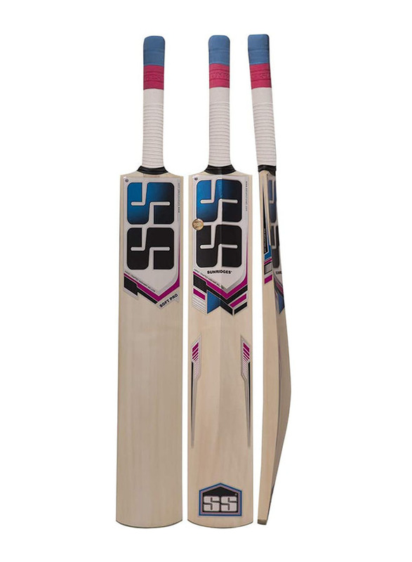 SS Soft Pro Kashmir Willow Cricket Bat, Multicolour