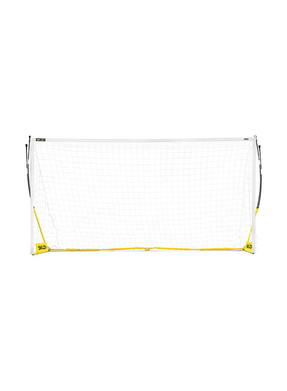 SKLZ Pro Training Lightweight Portable Soccer Goal and Net, White