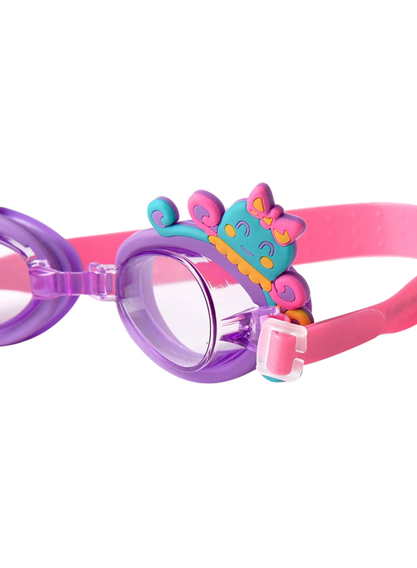 Winmax Little Tunny Kids Swimming Jellyfish Goggles, Pink/Purple