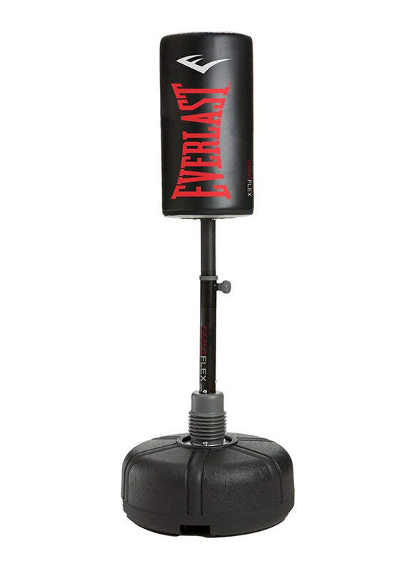 

Everlast Omniflex Freestanding Heavy Punch Bag, Black/Red