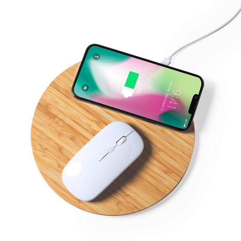 Jinou 10W Phone Wireless Charging Mouse Pad,Non-slip base