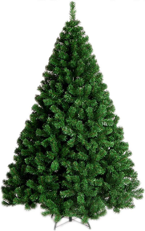 Jinou Christmas Tree 5ft - Made by Premium Quality PVC Material with Sturdy Metal Stand - Artificial Christmas tree for Home, Office, Shop, Indoor, Outdoor and Parties.