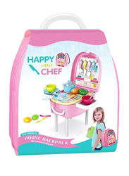 Little Chef Plastic Backpack Cooking Playset, 26cm, Ages 3+