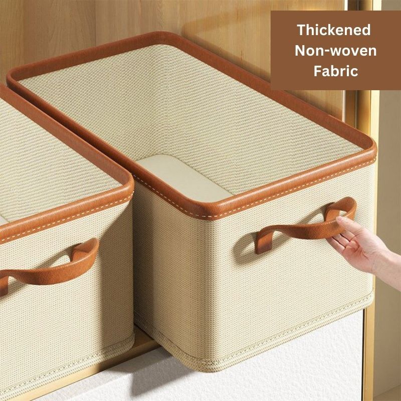 Household Foldable Clothes Storage Boxes Underwear Closet Organizer Wardrobe Drawer 36*25*20CM (18L)