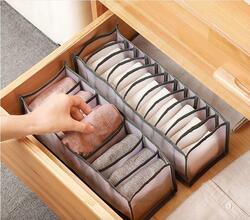 Storage Boxes Underwear Closet Organizer Drawer Made With Polyester Material 1 box