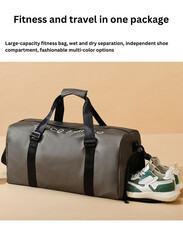 1 Large Capacity Unisex Sports Gym Travel  Duffle Bag with Shoulder Strap