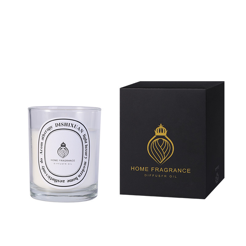Home Fragrance White Peach Oolong Aromatherapy Diffuser Candle for Modern Luxury Look 160.