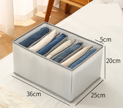 Storage Boxes Underwear Closet Organizer Drawer Made With Polyester Material 1 box