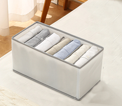 Storage Boxes Underwear Closet Organizer Drawer Made With Polyester Material 1 box