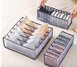 Storage Boxes Underwear Closet Organizer Drawer Made With Polyester Material 1 box