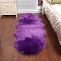 Mei Lifestyle Super Soft Rabbit Fur Living Room Carpet Can Be Use As Area Rug Also With Anti Slip Bottom (Size 60X150CM)