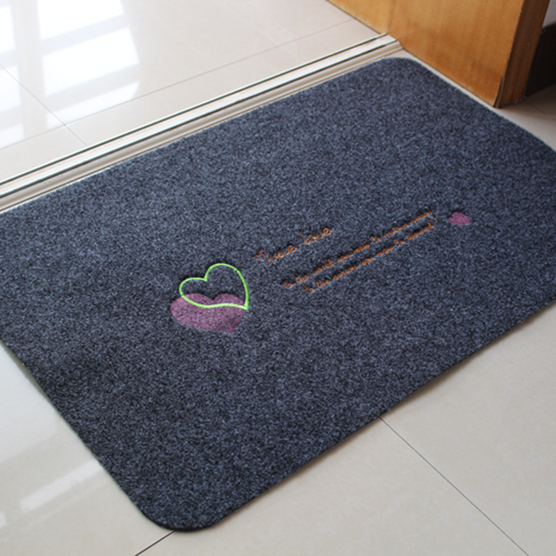 Mei Lifestyle Entrance Doormat With Hard Texture, Non Slip Carpet Also For  Bathroom, Kitchen, Living Room, Laundry Room, Bedroom, Hallway etc With Beautiful Design. (Size 40X60CM)