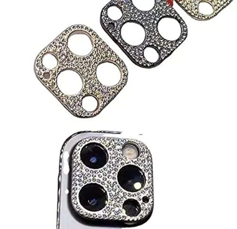 

Generic Lens Protector with Diamond for Apple iPhone 12 Pro, Gold