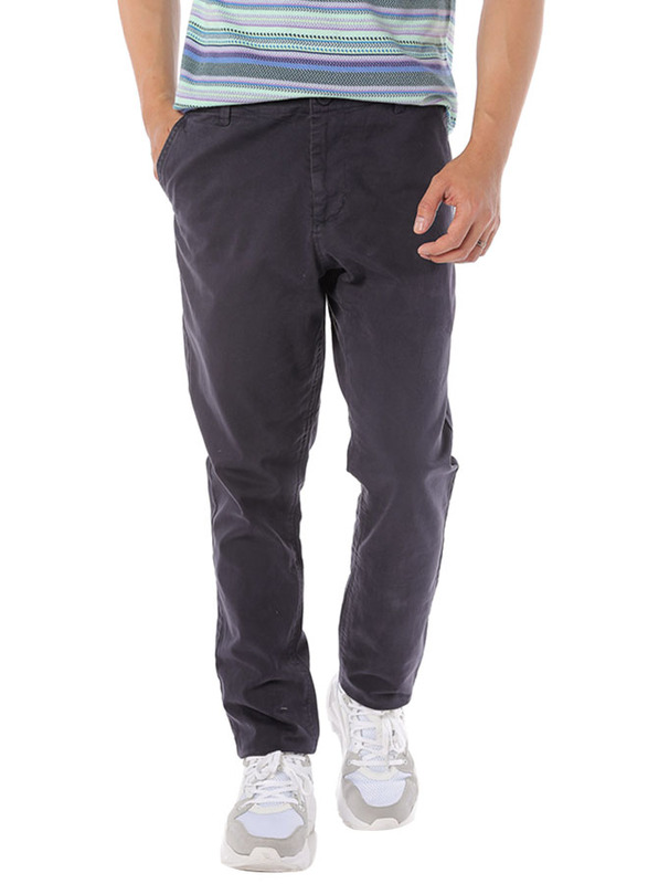 Dedicated Sundsvall Chinos for Men, 32 EU, Navy Blue