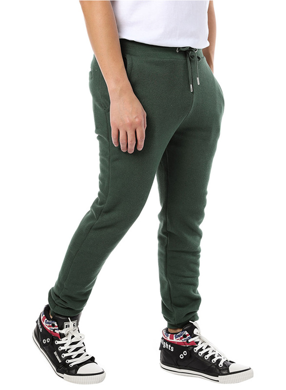 Criminal Damage Eco Joggers for Men, Extra Large, Green