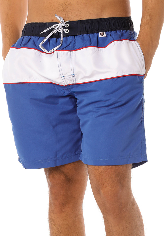 Scipo Harlem Drawstring Shorts for Men, Triple Extra Large, Blue