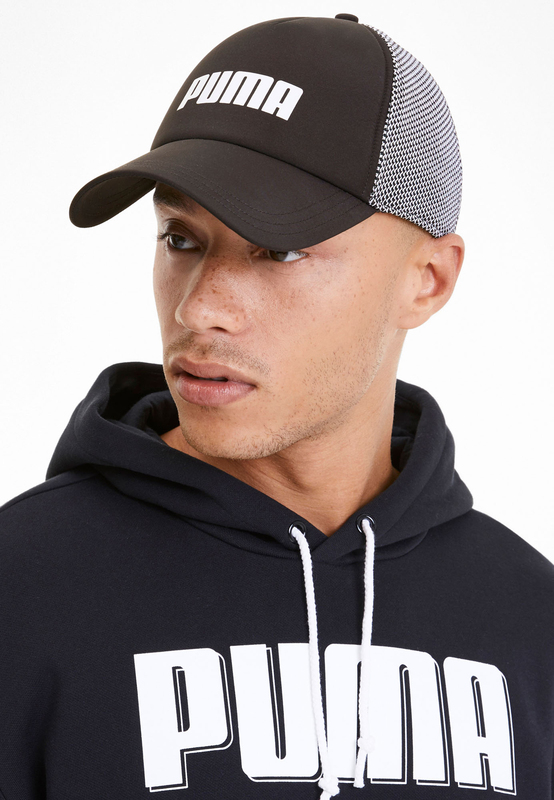 Puma Trucker Cap for Men, Black