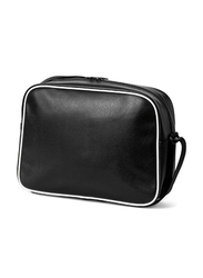 Puma Polyurethane Campus Reporter Retro Bag for Men, Black