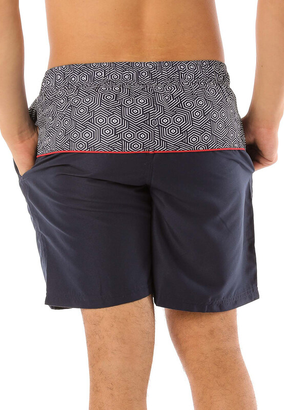 Scipo Current Drawstring Shorts for Men, Large, Navy Blue