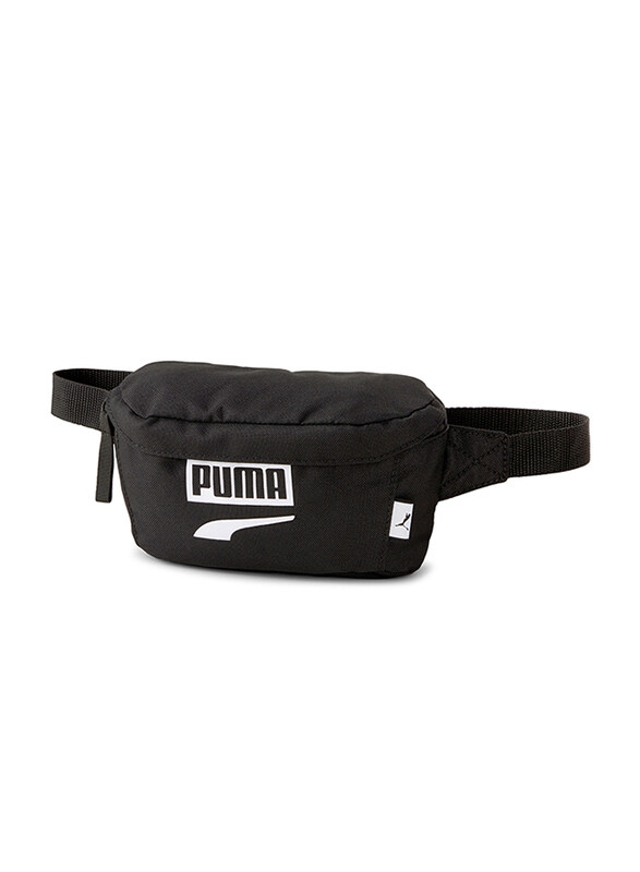 Puma Plus Canvas Waist Bag II for Men, Black