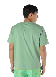 Nikben Jollyland Short Sleeve T-Shirt for Men, Small, Green