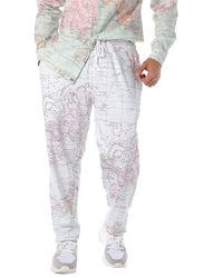 Dedicated Lund Map Joggers for Men, Small, Multicolour