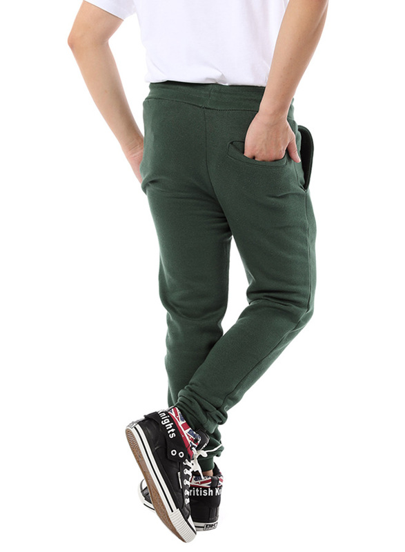 Criminal Damage Eco Joggers for Men, Extra Large, Green