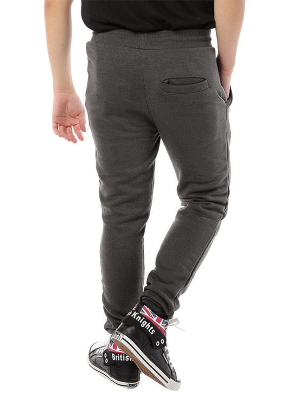 Criminal Damage Eco Joggers for Men, Extra Large, Dark Grey