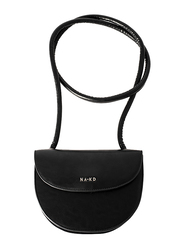 NA-KD Knot Shoulder Bag for Women, Black