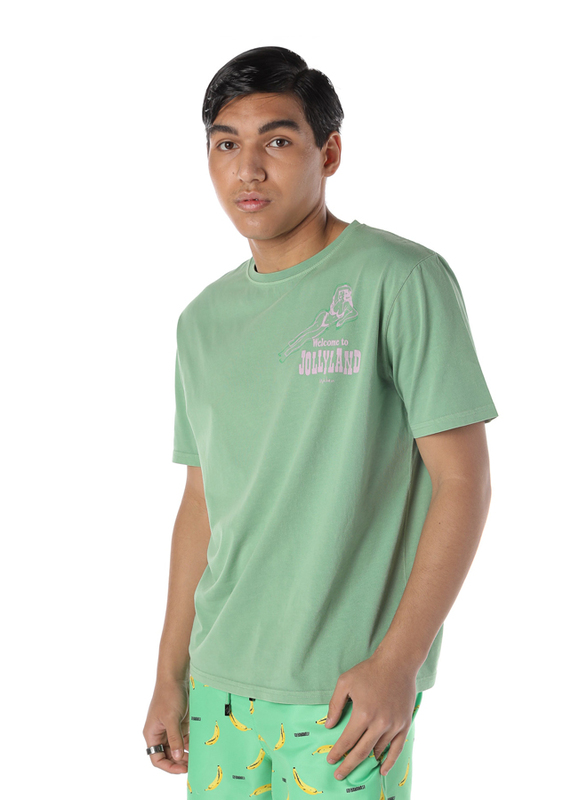 Nikben Jollyland Short Sleeve T-Shirt for Men, Small, Green