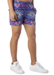 Nikben Namaste Drawstring Shorts for Men, Small, Multicolour