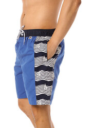 Scipo Sails Drawstring Shorts for Men, Large, Blue