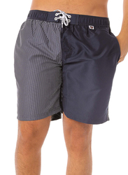 Scipo Pool Drawstring Shorts for Men, Double Extra Large, Navy Blue