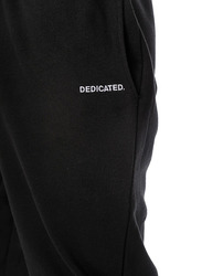 Dedicated Lund Script Joggers for Men, Small, Black