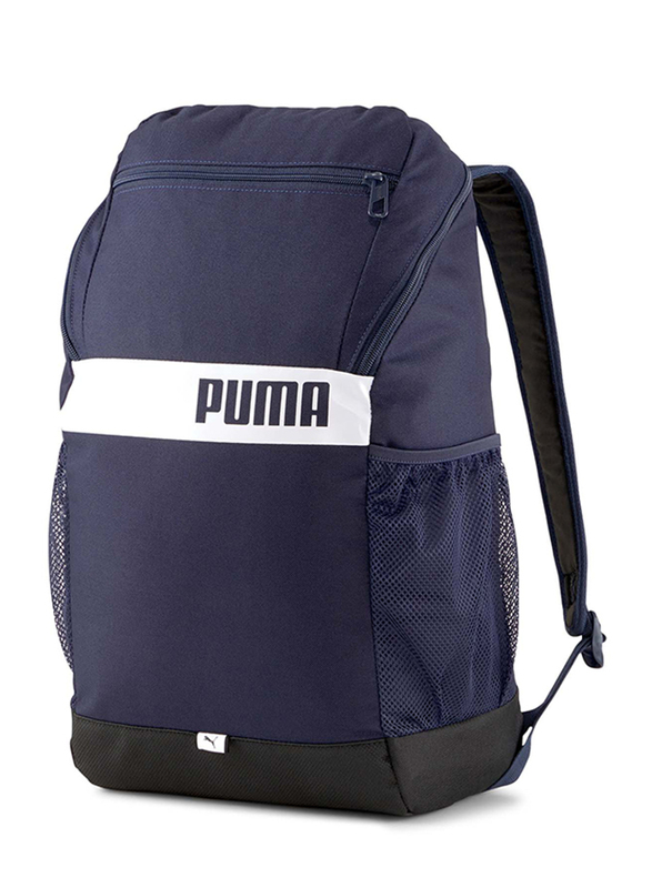 Puma Plus Polyester Backpack Bag for Men, Blue