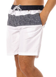 Scipo High Tide Drawstring Shorts for Men, Large, White