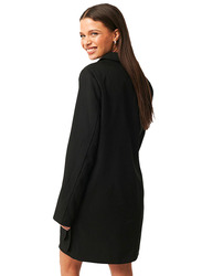 NA-KD Pocket Blazer Dress, 34 EU, Black