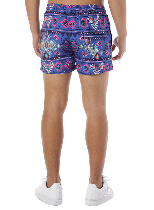 Nikben Namaste Drawstring Shorts for Men, Small, Multicolour