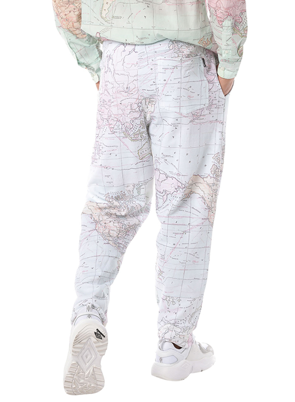 Dedicated Lund Map Joggers for Men, Small, Multicolour